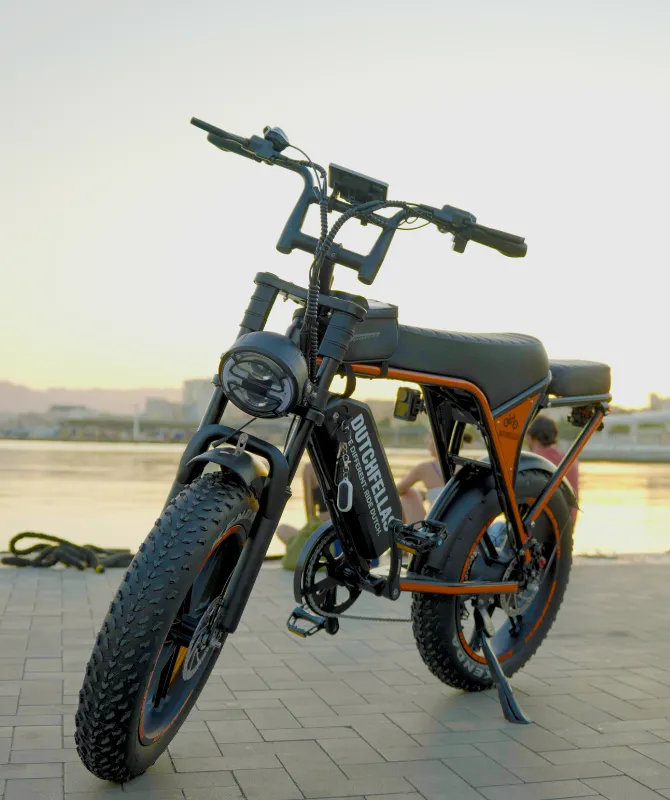 A DutchFellas bike used for daily riding in Málaga